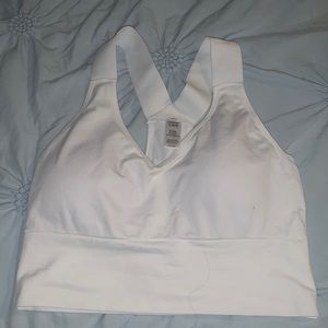 Woman’s long sports bra